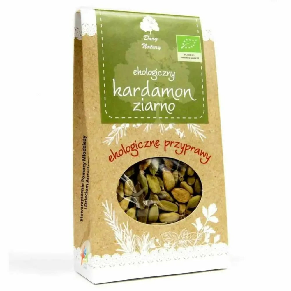Kardamon Ziarno Bio 40 g - Dary Natury