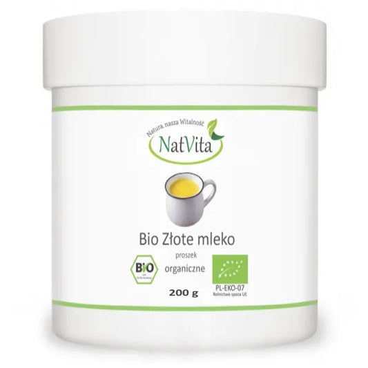 Złote Mleko Proszek BIO 220 g - Natvita